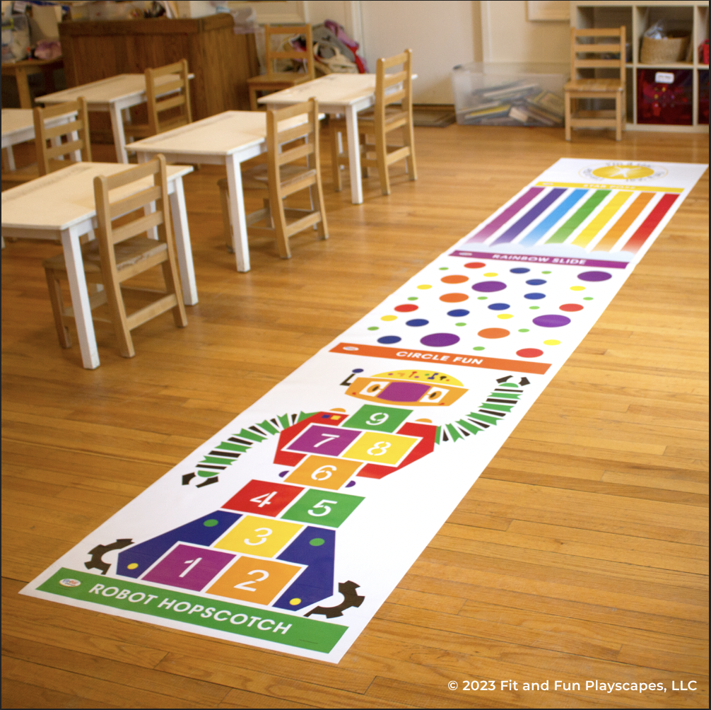 RRS 001 Sensory Space Saver Roll-Out Activity® Classroom